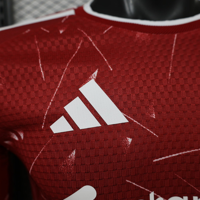 Long Sleeve Player Version 2026-2027 Liverpool Home Soccer Jersey Football Shirt