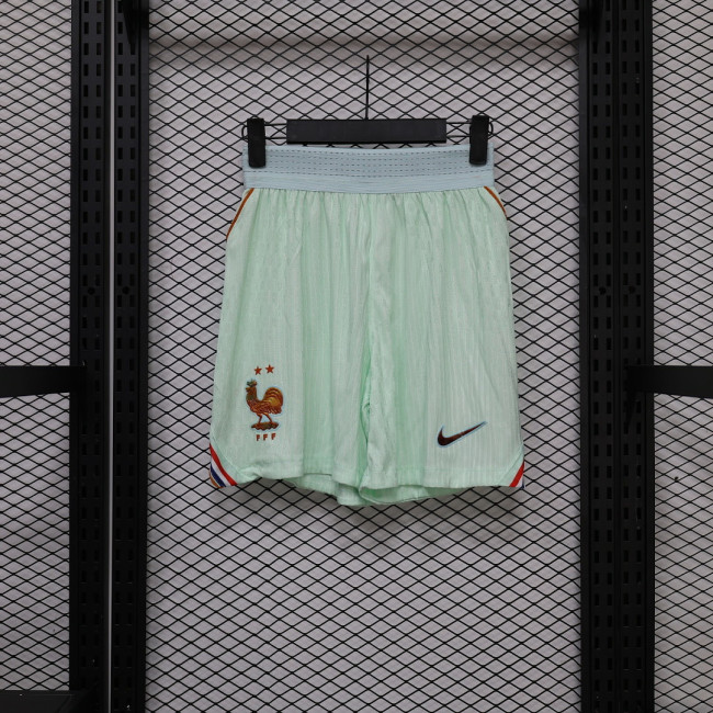 Player Version 2026 France Away Soccer Shorts Football Shorts