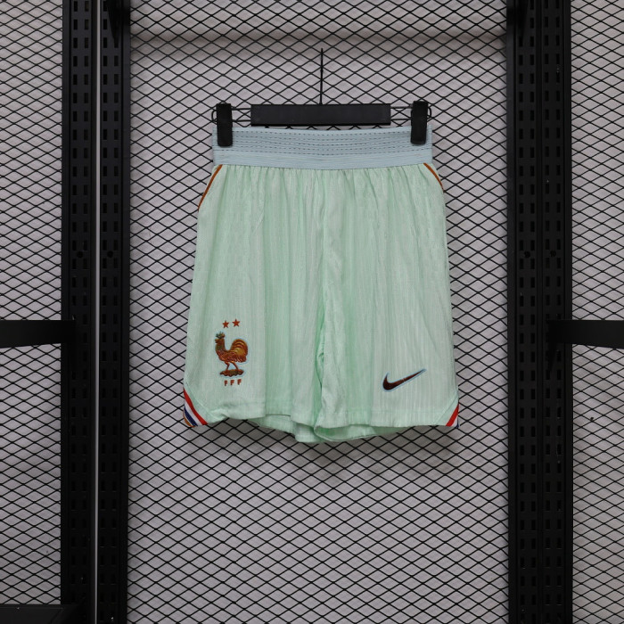Player Version 2026 France Away Soccer Shorts Football Shorts