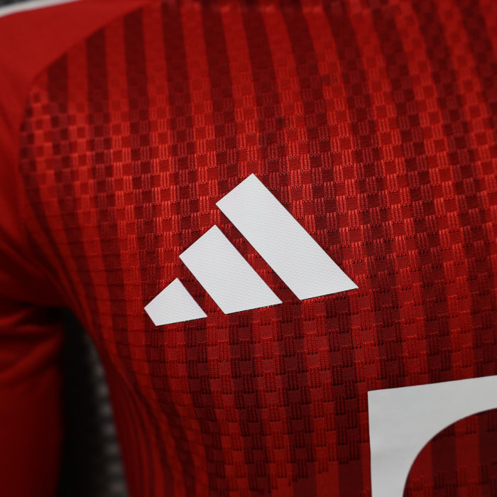 Long Sleeve Player Version 2026-2027 Bayern Munich Home Soccer Jersey Bayern Munchen Football Shirt