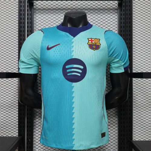 Barca Camisetas de Futbol Player Version 2026-2027 Barcelona Third Away Green Soccer Jersey