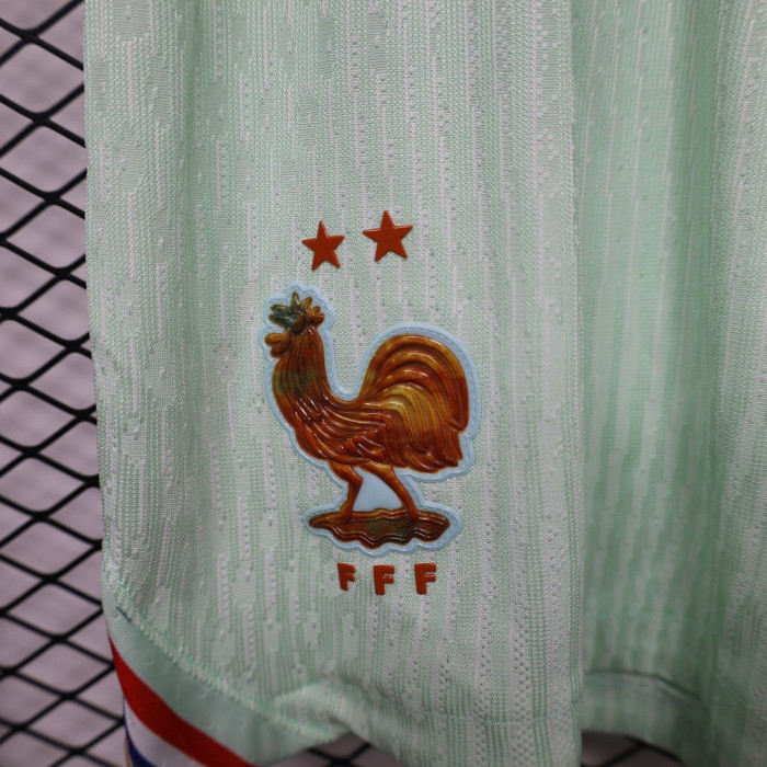 Player Version 2026 France Away Soccer Shorts Football Shorts