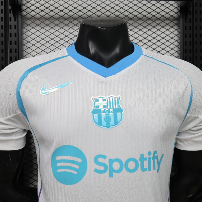 Barca Camisetas de Futbol Player Version 2026-2027 Barcelona White Soccer Jersey