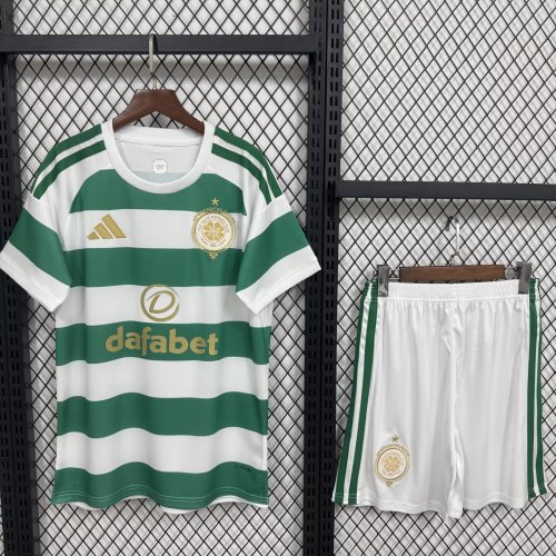 Adult Uniform 2026-2027 Celtic Home Soccer Jersey Shorts Football Kit