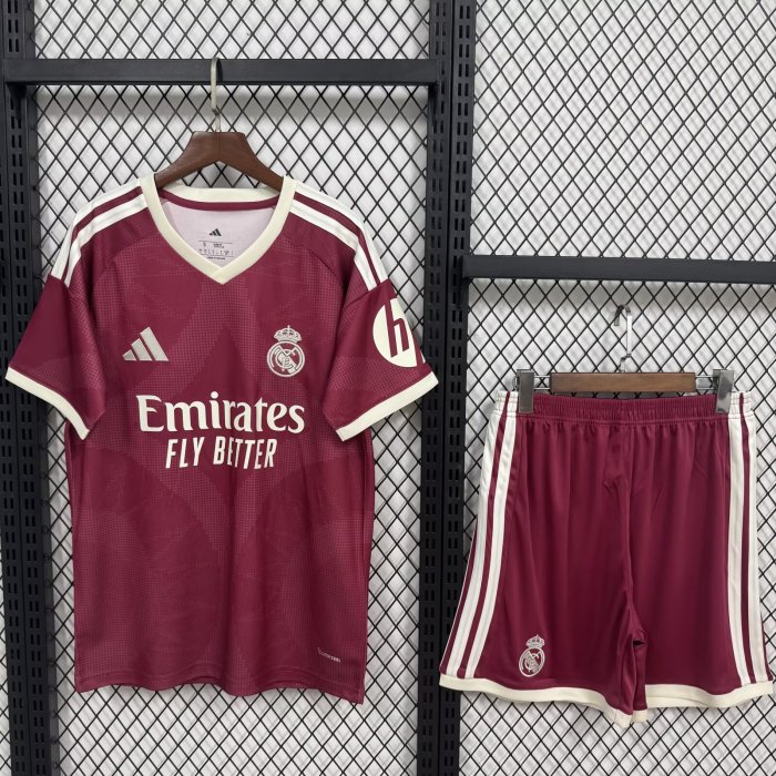 Adult Uniform 2026-2027 Real Madrid Third Away Soccer Jersey Shorts Men's Football Kit