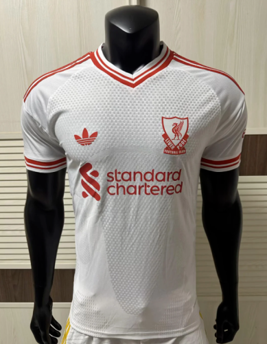 Player Version 2026-2027 Liverpool Away White Soccer Jersey Football Shirt