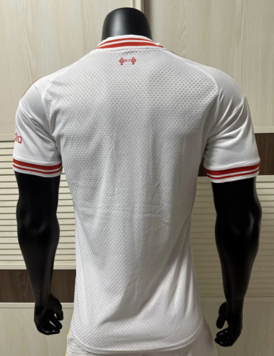 Player Version 2026-2027 Liverpool Away White Soccer Jersey Football Shirt