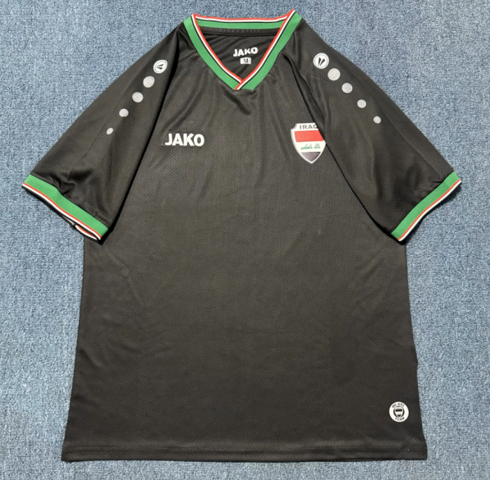 Fan Version 2026 Iraq Third Away Black Soccer Jersey Football Shirt
