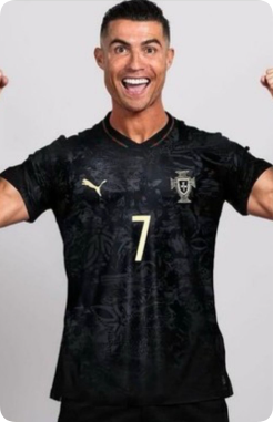 Fan Version 2026 Portugal Black Special Edition Soccer Jersey Football Shirt