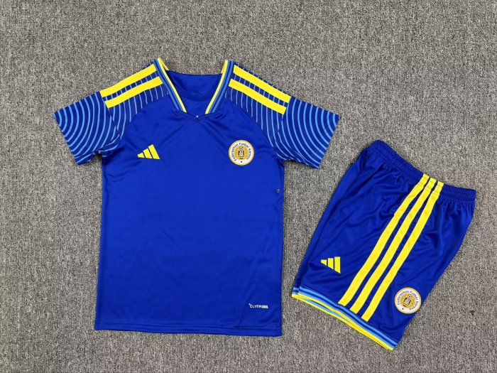 Youth Uniform Kids Kit Curacao 2026 Home Soccer Jersey Shorts Child Football Set