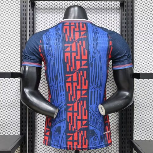 Barca Camisetas de Futbol Player Version 2026-2027 Barcelona Blue/Red Special Edition Soccer Jersey