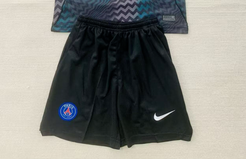 Fan Version 2026-2027 PSG Black Goalkeeper Soccer Shorts Paris Football Shorts