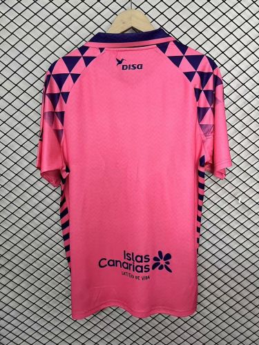 Fan Version 2024-2025 Las Palmas pink october version Soccer Jersey Football Shirt