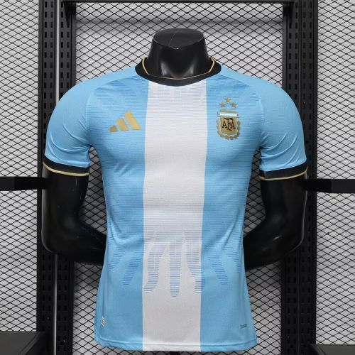 Player Version 2026 Argentina Blue/White Soccer Jersey Camisetas de Futbol