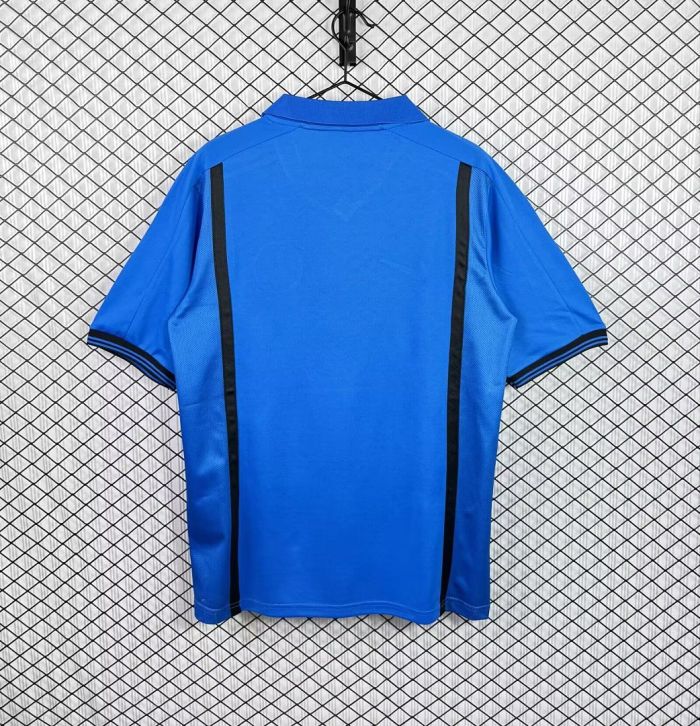 Retro Jersey 1999-2000 Calcio Napoli Home Soccer Jersey Napoles Vintage Football Shirt
