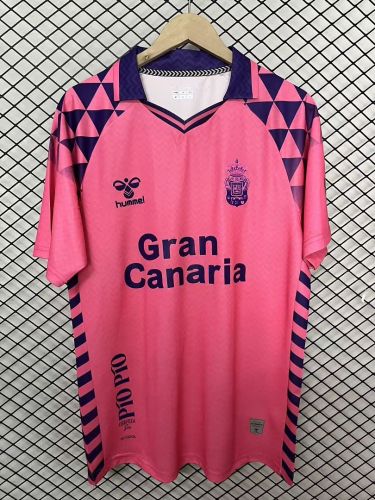 Fan Version 2024-2025 Las Palmas pink october version Soccer Jersey Football Shirt