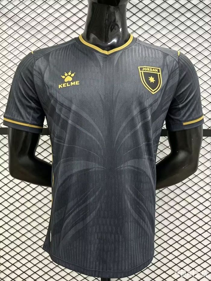Player Version 2026 Jordan Third Away Black  Soccer Jersey Football Shirt