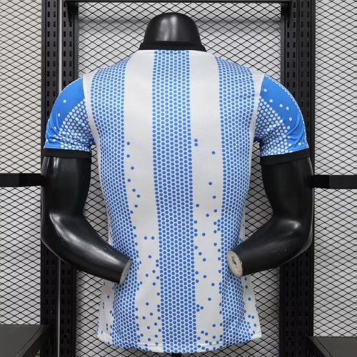 Player Version 2026 Argentina White/Blue Soccer Jersey Camisetas de Futbol