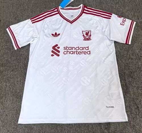 Fan Version 2026-2027 Liverpool Away White Soccer Jersey Football Shirt