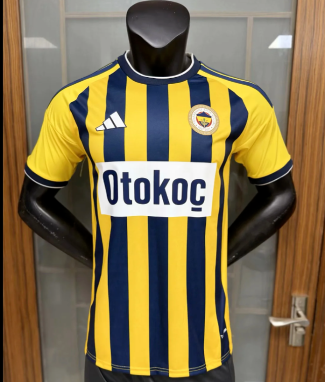Fan Version 2026-2027 Fenerbahce Home Soccer Jersey Fenerbahçe Football Shirt