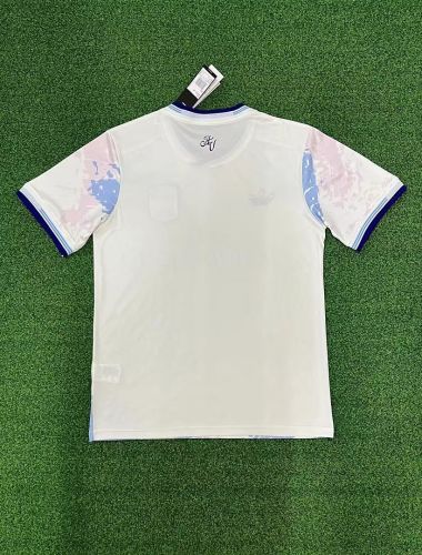 with Front Lettering Fan Version 2025-2026 Aston Villa Europa League Final Third Away White Football Shirt Soccer Jersey