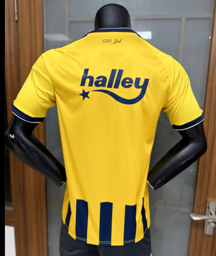 Fan Version 2026-2027 Fenerbahce Home Soccer Jersey Fenerbahçe Football Shirt