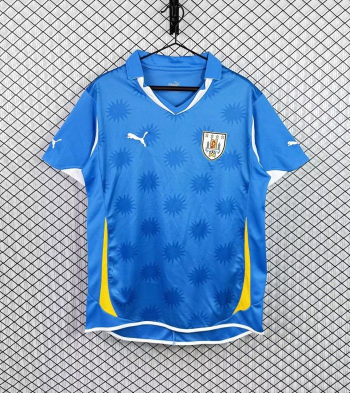 Retro Jersey 2010 Uruguay Home Soccer Jersey Vintage Football Shirt