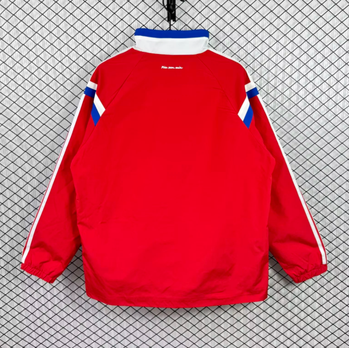 Retro Jacket 2014-2015 Bayern Munich Red Soccer Windbreaker Jacket Football Jacket