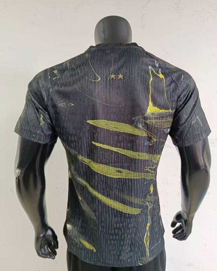 with 2 Stars Player Version 2025-2026 PSG Fifth Away Soccer Jersey Paris Football Maillot