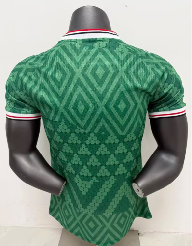 Player Version 2026 Iraq Away Green Soccer Jersey Football Shirt