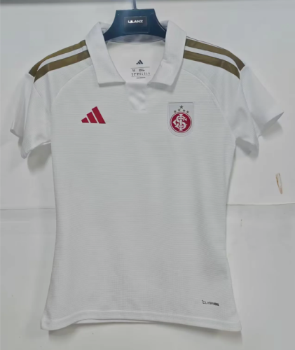 Women 2026-2027 Sport Club Internacional Away White Soccer Jersey Girl Football Shirt