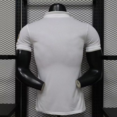 Player Version 2026-2027 Real Madrid White/Golden Soccer Jersey Real Football Shirt