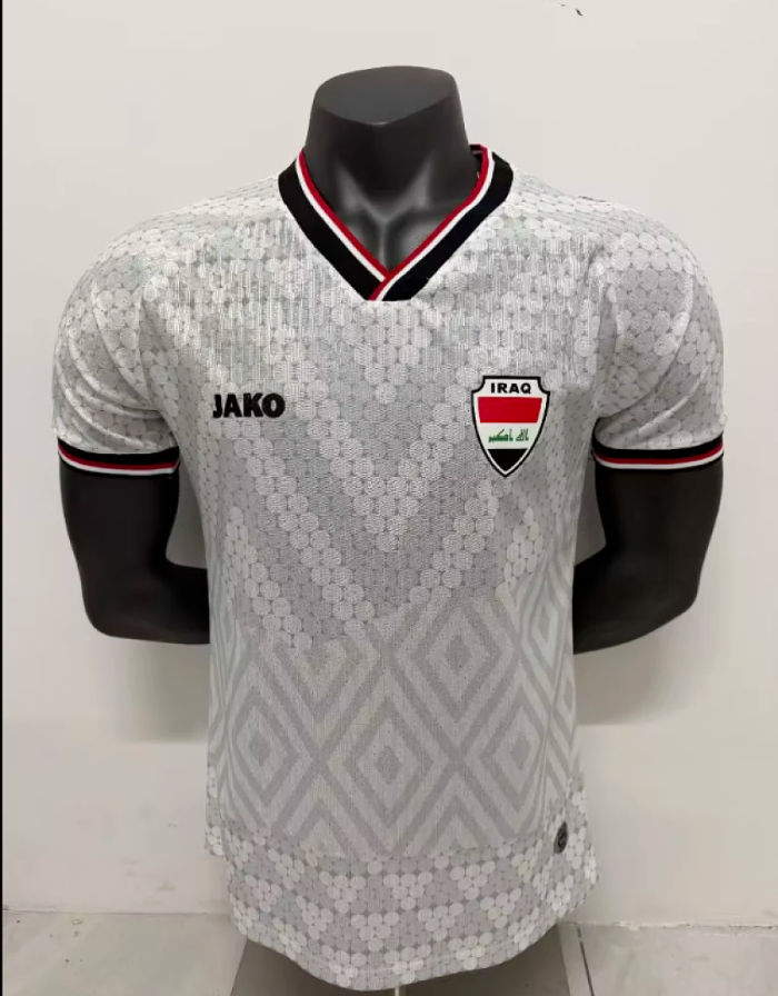 Player Version 2026 Iraq Home Soccer Jersey Football Shirt
