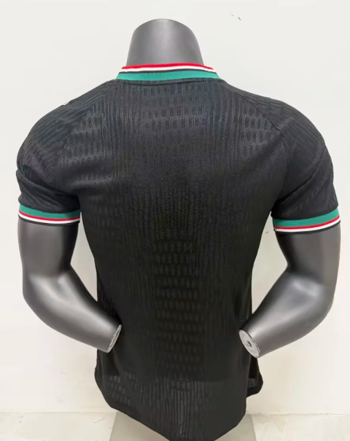 Player Version 2026 Iraq Third Away Black Soccer Jersey Football Shirt