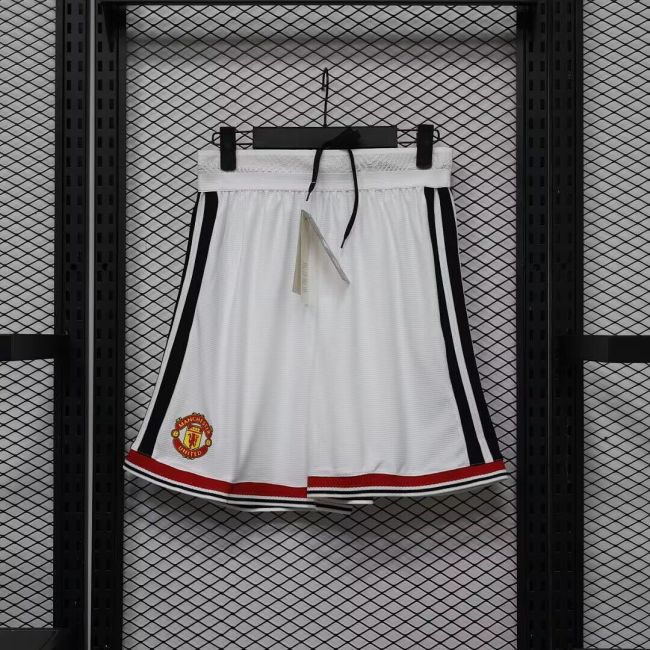 Player Version 2026-2027 Manchester United Home Soccer Shorts Football Shorts