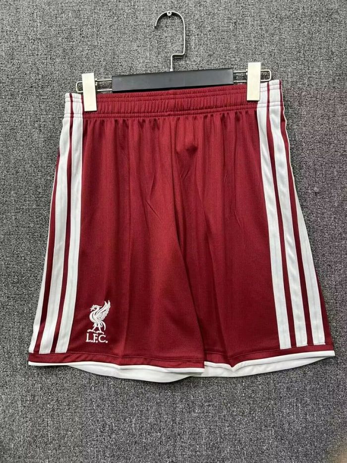 Fan Version 2026-2027 Liverpool Home Soccer Shorts Football Shorts