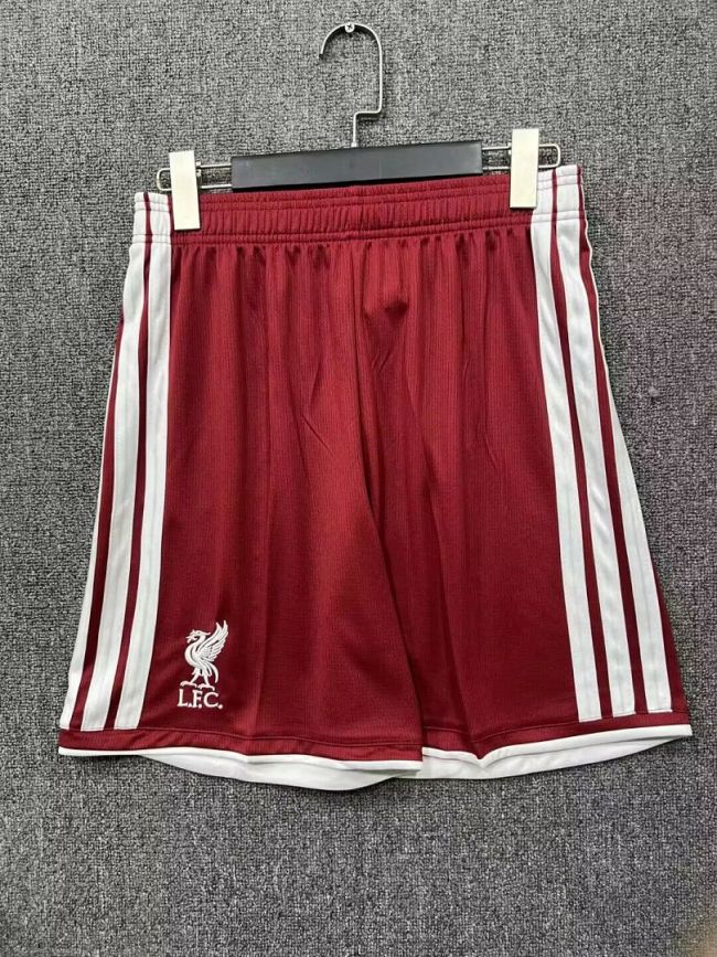 Fan Version 2026-2027 Liverpool Home Soccer Shorts Football Shorts