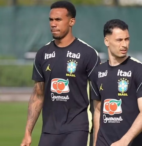 Fan Version 2026 Brazil Black Soccer Training Jersey Brasil Camisetas de Futbol