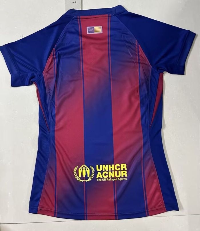 OR Version Women 2025-2026 Barcelona Olivia Version Home Soccer Jersey Girl Football Shirt