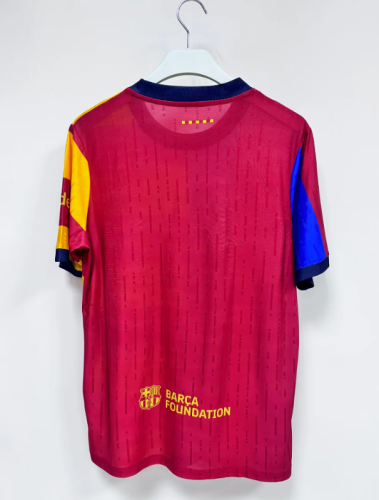 Barca Camisetas de Futbol Player Version 2026-2027 Barcelona Blue/Red/Yellow Soccer Training Jersey