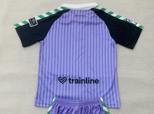 Fan Version 2025-2026 Real Betis Retro Model Purple Goalkeeper Soccer Jersey Football Shirt