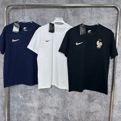 Fan Version 2026 France Cotton Soccer T-shirt Football Shirt