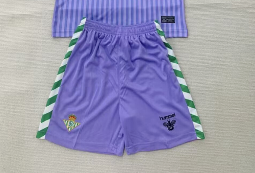 Fan Version 2025-2026 Real Betis Retro Model Purple Goalkeeper Soccer Shorts Football Shorts