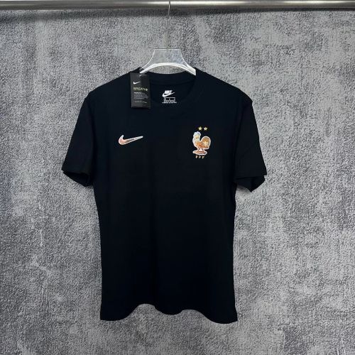 Fan Version 2026 France Cotton Soccer T-shirt Football Shirt