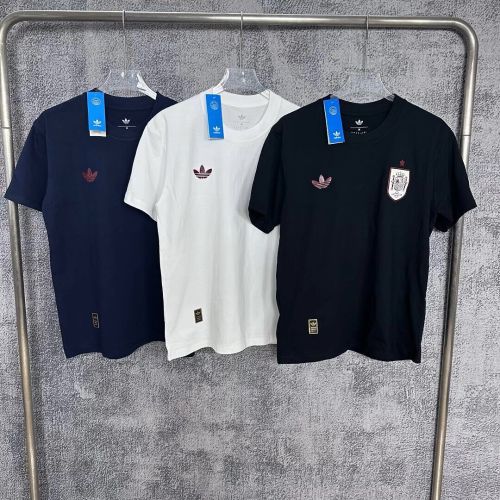 2026 Spain Cotton Soccer T-shirt España Camisetas de Futbol