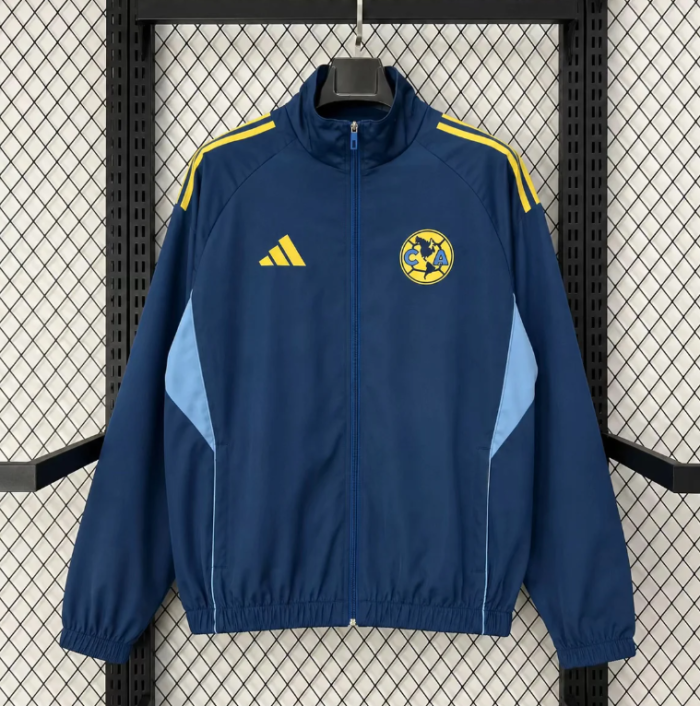 2026 Colombia Dark Blue Soccer Windbreaker Jacket Football Jacket