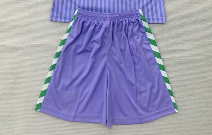 Fan Version 2025-2026 Real Betis Retro Model Purple Goalkeeper Soccer Shorts Football Shorts