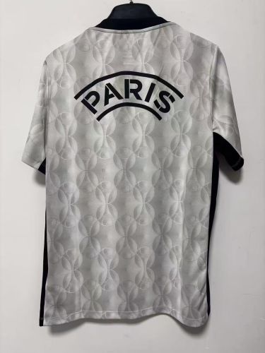 Fan Version 2026-2027 PSG Grey Soccer Training Jersey Paris Football Maillot