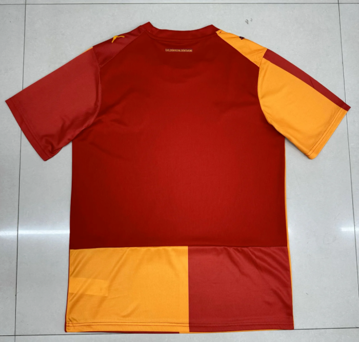 without Sponor Logo Fan Version 2026-2027 Galatasaray Home Soccer Jersey Football Shirt