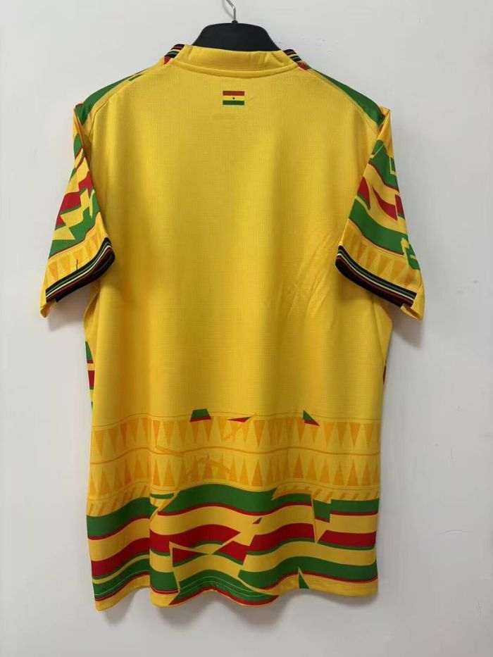 Fan Version 2026 Ghana Yellow Soccer Training Jersey Football Shirt